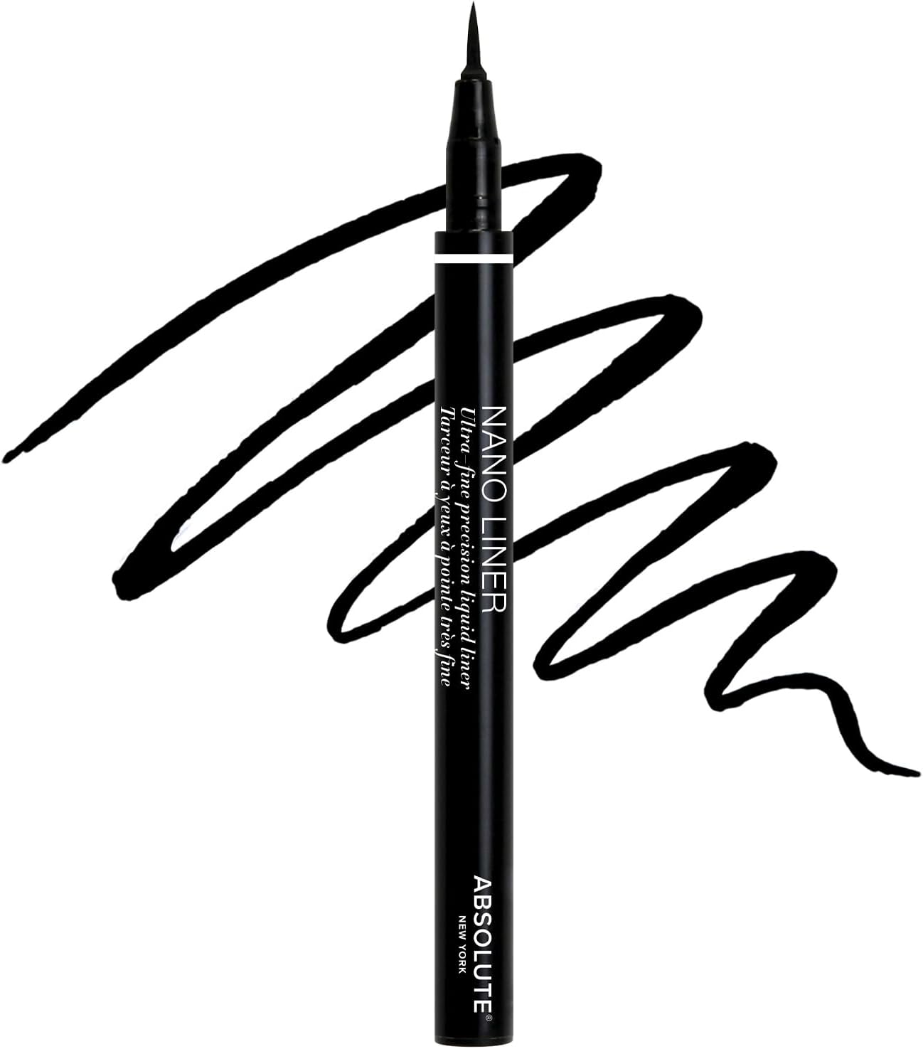 Absolute New York Nano Liner Super Slim Angled Tip Double Ended Liner