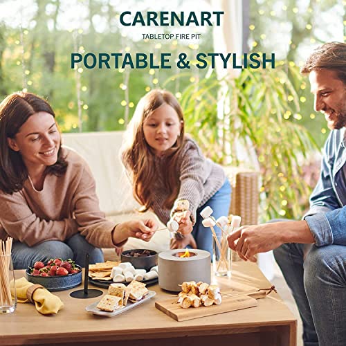 Tabletop Fire Pit Alcohol Fireplace Portable Tabletop Fireplace Mini Fire Bowl For Home Decor Use At Valentine's Day, Party, Dining Time, And Birthday #TOP3