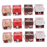 Amosfun Caja De Manzana De 36 Piezas Regalos De Chocolate Regalos De Dulces Regalos Nupciales Contenedores De Galletas Para Regalar Soporte Para Dulces De Navidad Suministros Para