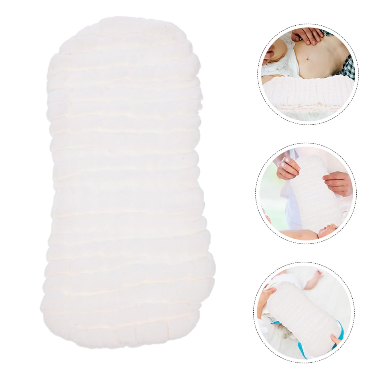 Abaodam 16pièces Couches Lavables Nés Lot De Alèses Respirant Inserts Réutilisables Et Lavables Absorption Optimale Et Confort Exceptionnel
