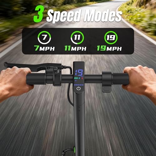 Image of Electric Scooter Adults & Kids,350 /250W Powerful Motor,15 /10 Miles,19 /9 Mph,8.5 /6.5 inch E Scooter with LCD Display