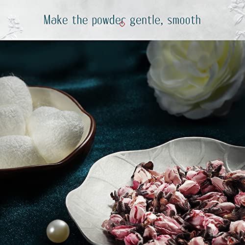 Florasis · Fairy Peach Blossom Ultra-Light Setting Powder 01 Snow（Porch Window Edition） #TOP5