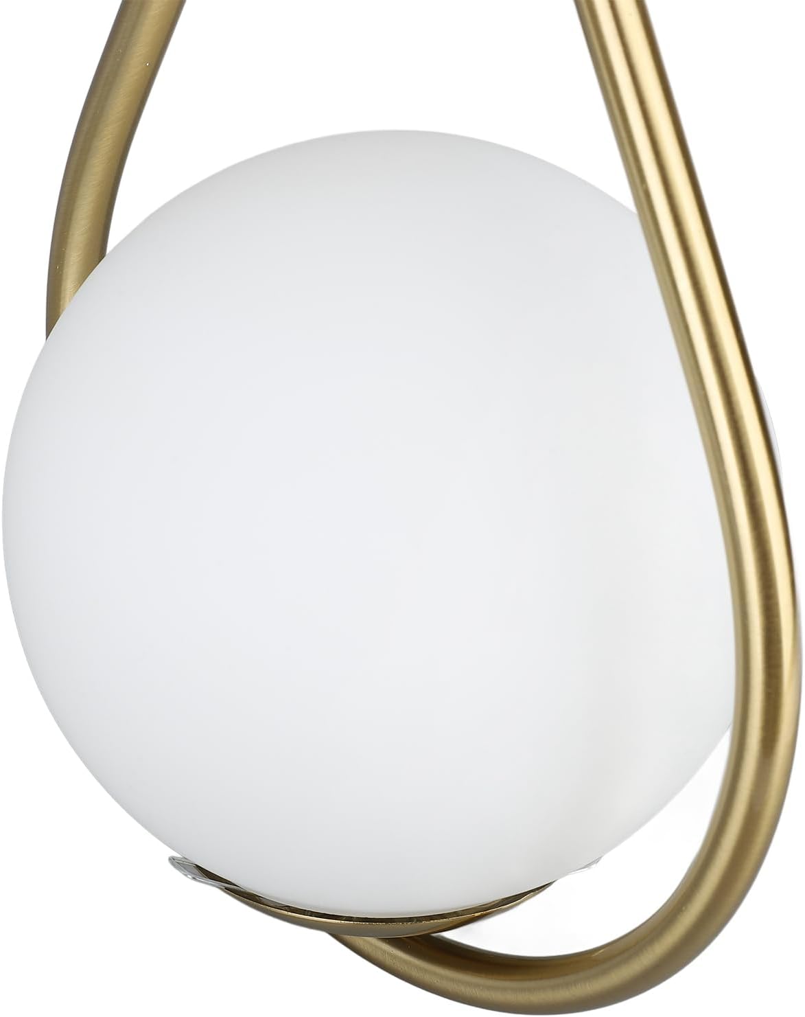 Haofy Golden Water Drop Wall Light LED Globe Wall Sconce for Living Room Bedroom Stairs, Modern Design, Premium Iron Art, Glass Material, Soft Lighting