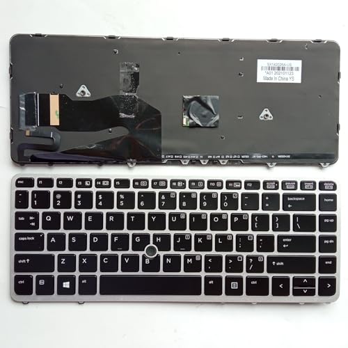 Clavier US rétroéclairé pour HP EliteBook 840 G1 G2 et ZBook 14