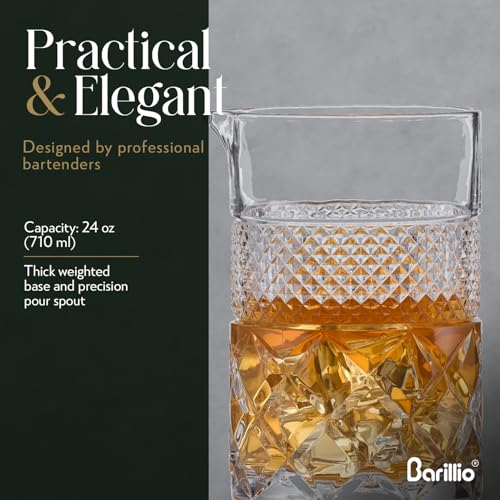 Vaso mezclador Barillio cristal 24 oz sin plomo miniatura 2