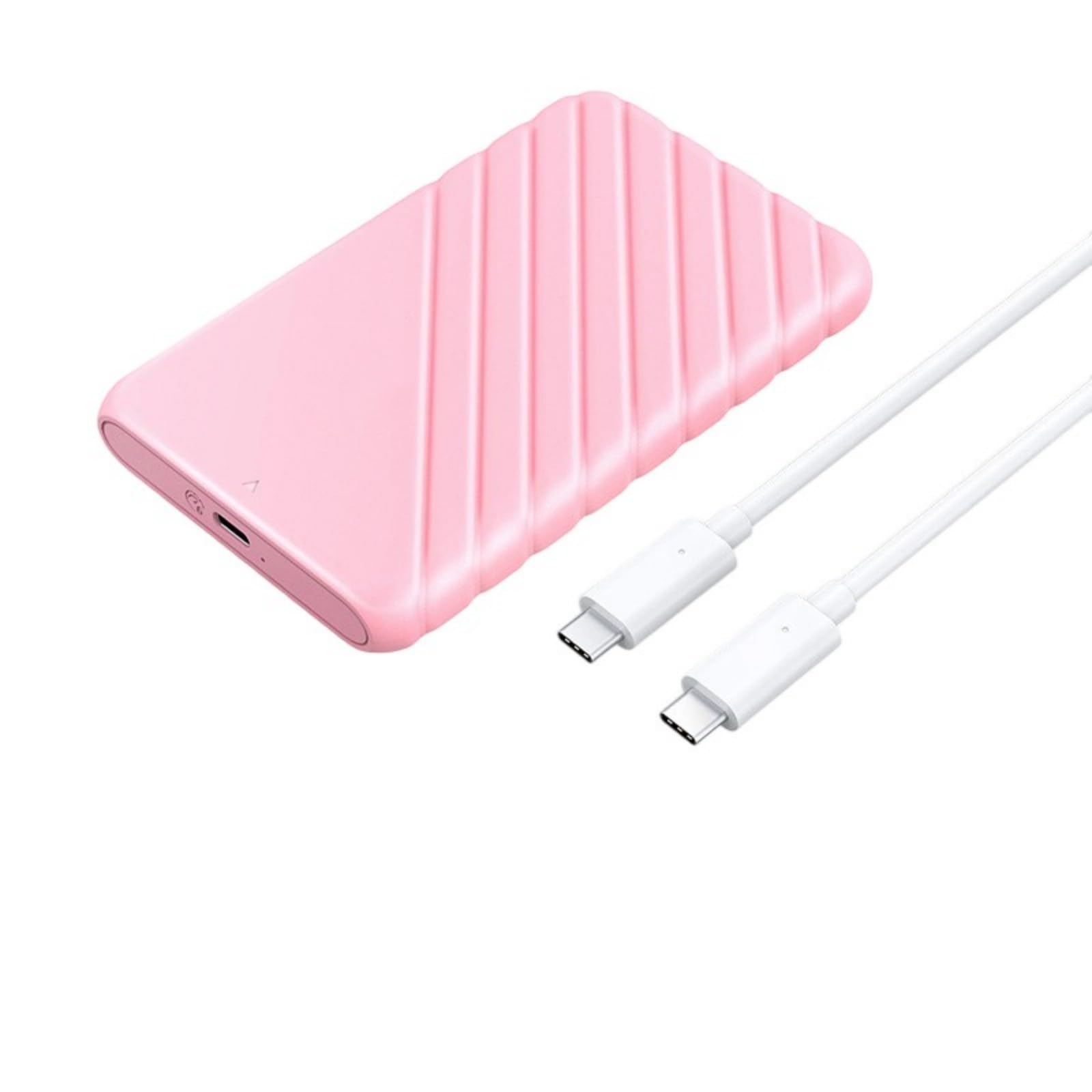 Jazuaiao USB3.0 2.5inch External Hard Drive Enclosure Easy Installation Hard Drive Disk Box Enclosure 5Gbps Data Transfer Computer Accessories