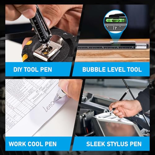 Magnet Pickup Tool with Telescoping Magnetic Flashlight and 6 in 1 Multitool Pen with Rulers - image 5