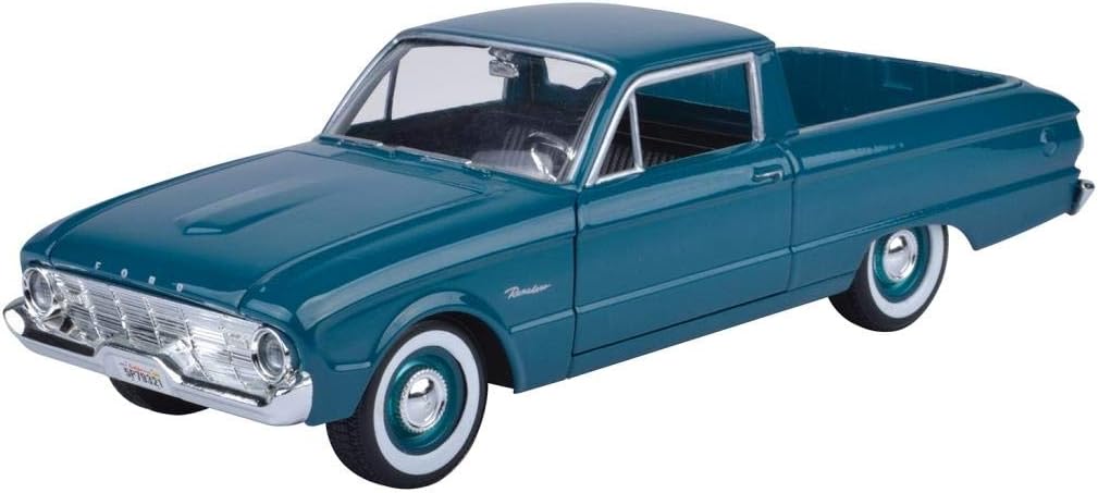 Motormax MM79321TQ 1960 Ford Ranchero Vehicle – Blue