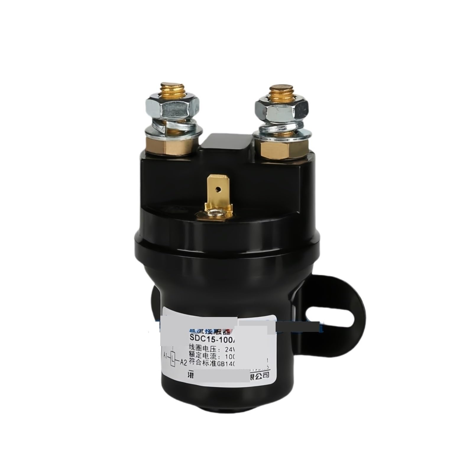 DOMOJT SDC15-100A relay switch DC contactor 12V 24V 36V 48V 60V 72V(24V)