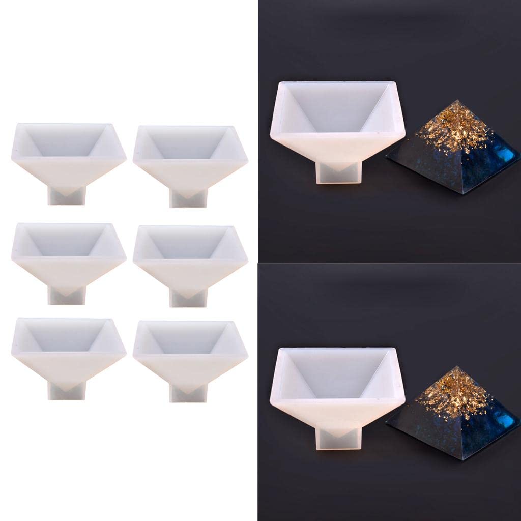 misppro - Molde de silicona para fundición de resina, molde de manualidades para adornos y decoración del hogar
