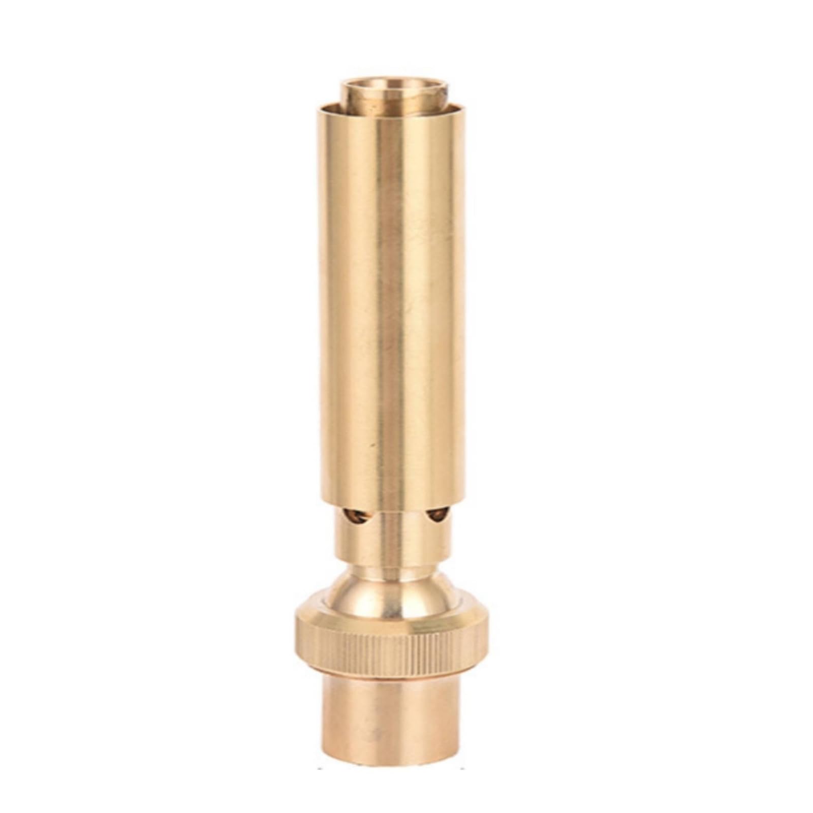 perfk de Fuente de Cobre Aireadora para Fuente Difusor de Agua Latón con Acabado Liso Instalación Rápida con Conexión Roscada Adecuada para Estanques, 1.5 Pulgadas DN40, Latón