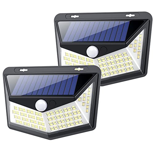 HETP Luce Solare LED Esterno, 164 LED Solari a Led da Esterno con...