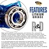 Blue and Tacky Lithium Grease Superkote 2000 | NLGI 2 | Lubricant Grease | Extreme Pressure | High Temperature | Heavy Duty | Wheel Bearing Grease | Marine | Automotive | Blue Grease | 360 gr Can