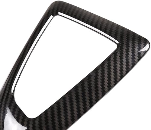 Miniatura 4 de Adhesivo de fibra de carbono para caja de cambios, marco de palanca de cambios, cubierta de marco, ajuste interior compatible con BMW F20 F21 F22