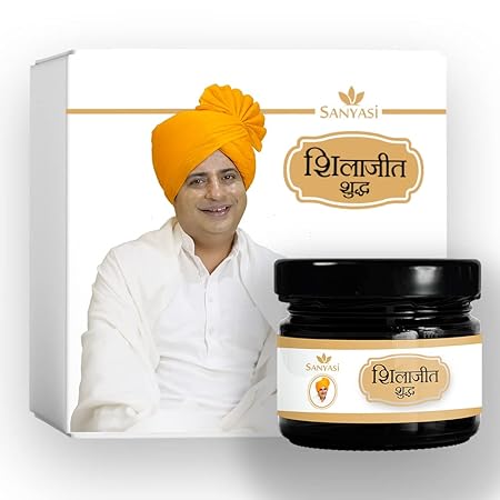 Sanyasi Shilajit Shudh-Pure Resin 20g