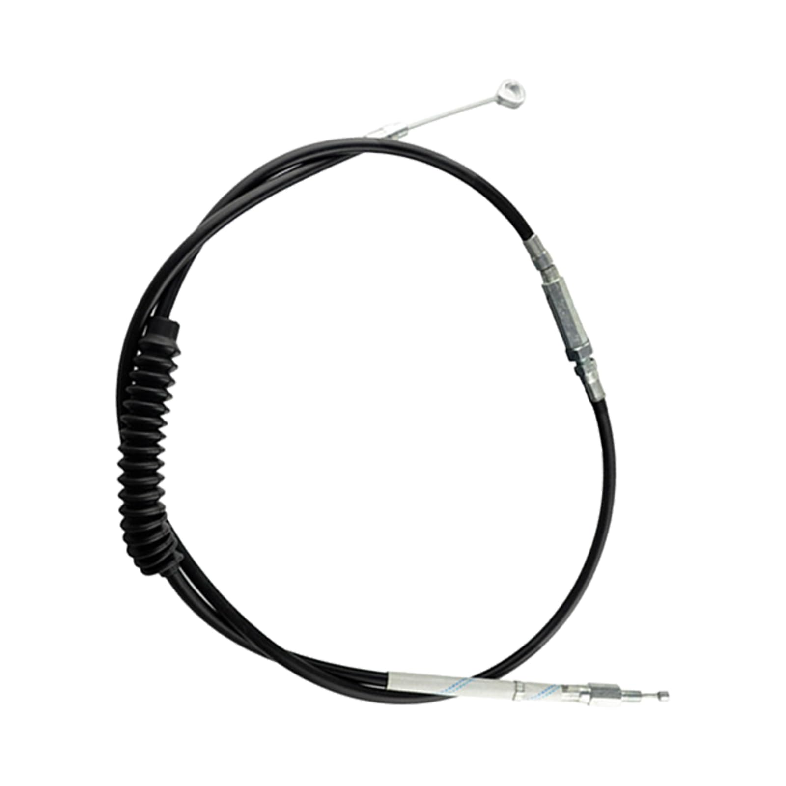 Motorcycle Clutch Cable Wire Steel Braided 55" 140cm Compatible with Harley Sportster XL883 1986-2013 XL1200 2004-2020 XL 883 1200 Stainless Cable Models