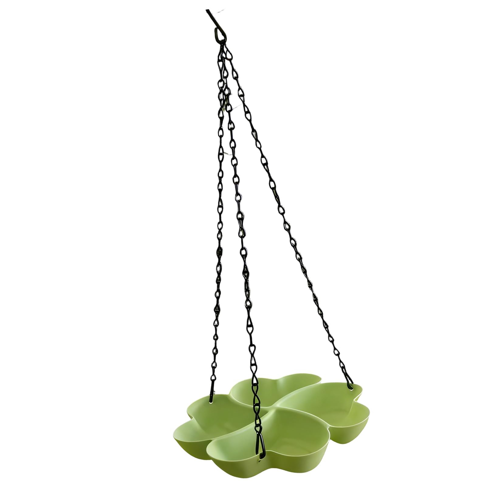 LUCKGONI Heavy Duty Hanging Wild Bird Feeder Hanging Type Outdoor Large Tray For Garden Backyard
