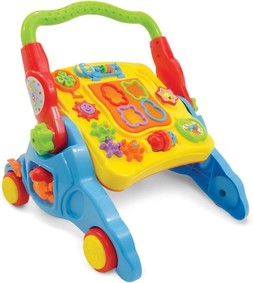 Andador Maral 4 em 1 com cores variadas — Mais versátil para crescimento do bebê