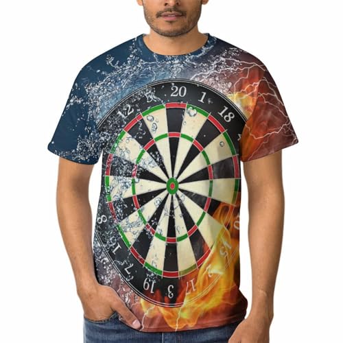 T-shirt Fléchettes de Feu homme col rond pour retrouver un confort textile absolu