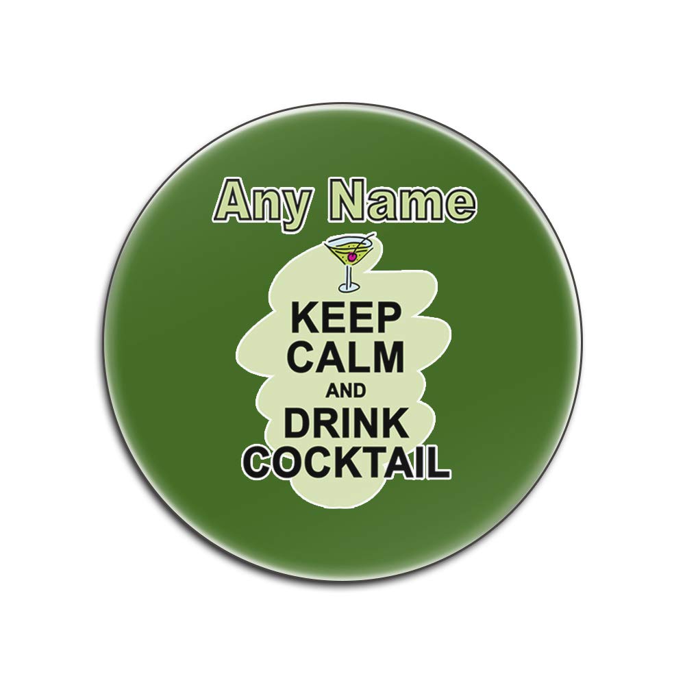 Sous-verres Keep Calm verts pour animer vos apéritifs et soirées cocktail