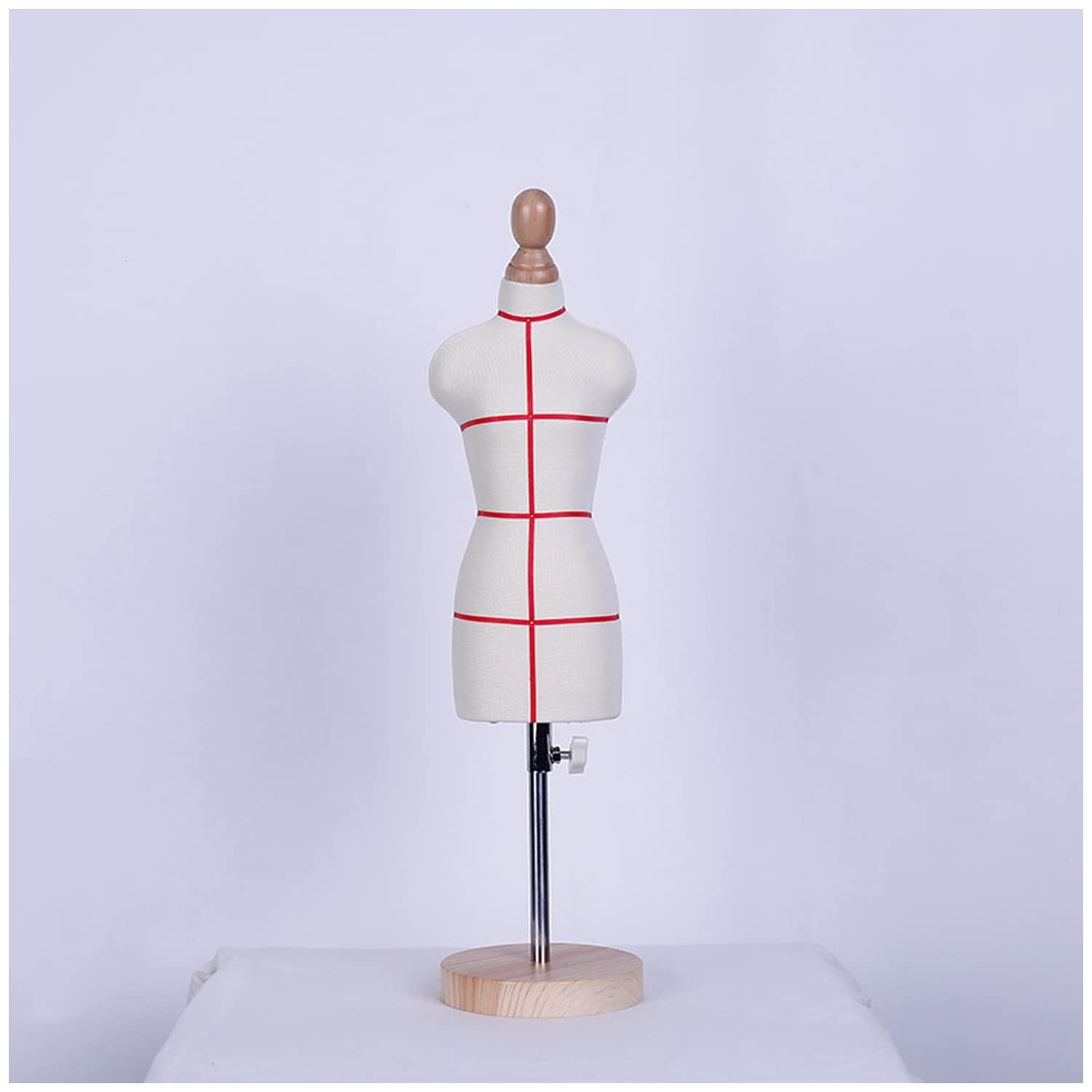 Minimaniquí de costura pinable para diseño de moda y patronaje a escala