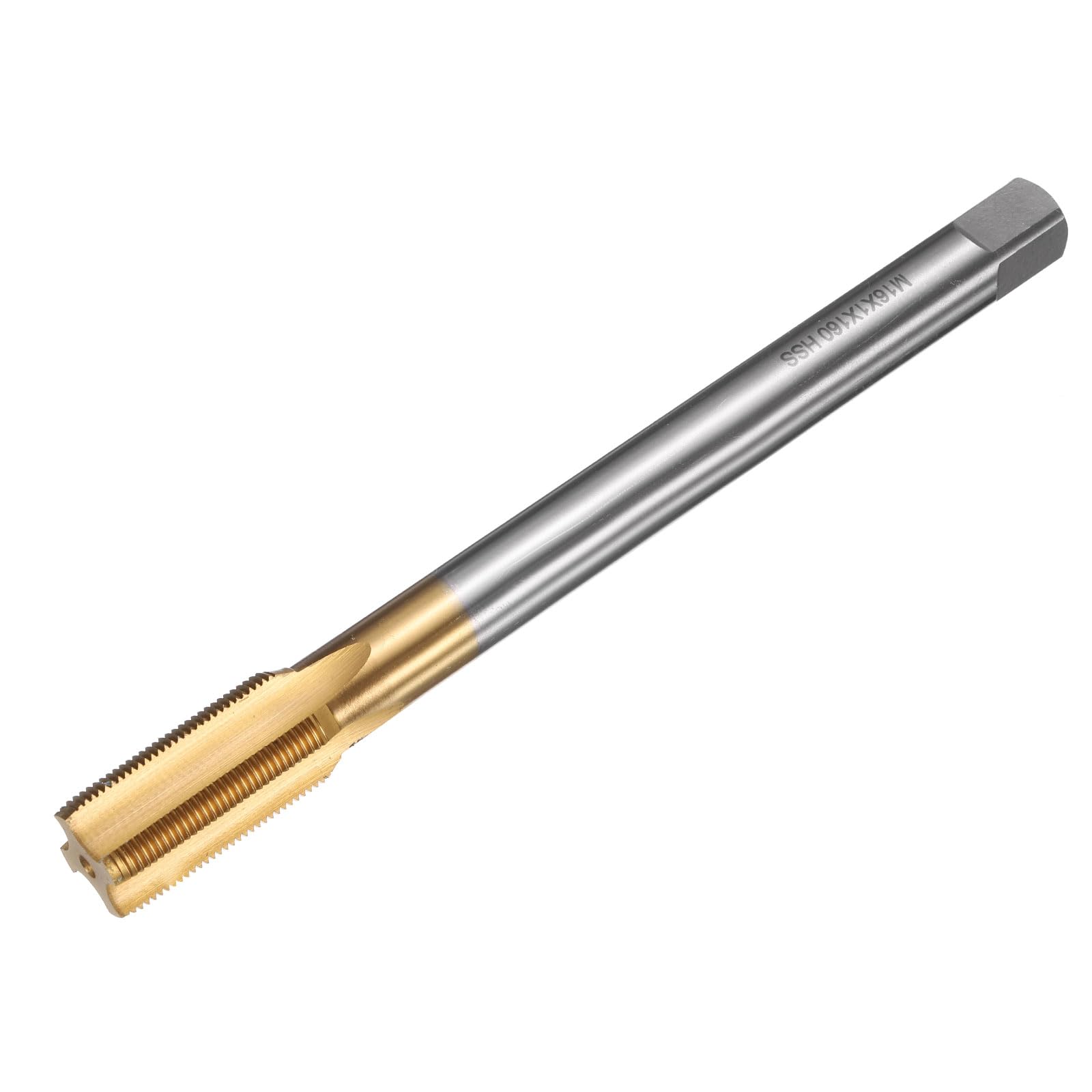 Taraud M16 x 1 H2 uxcell contre filetage foiré outil réparation 160 mm pour fraiseuse