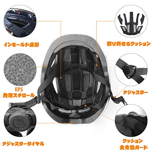 GLAF ヘルメット こども用 自転車 ヘルメット 1-3歳 XS頭囲