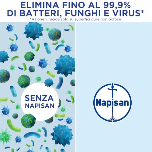 Napisan Spray Disinfettante Milleusi, Disinfettante Spray per Tessuti e Superfici, Fragranza Fresco Pulito, 2 Spray da 400ml (Confezione da 2) - Immagine 2