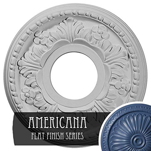 Ekena Millwork CM11HEAMF 11 7/8"OD X 3 5/8"ID X 7/8"P Helene Ceiling Medallion Fits Canopies Up to 5 1/4", Americana
