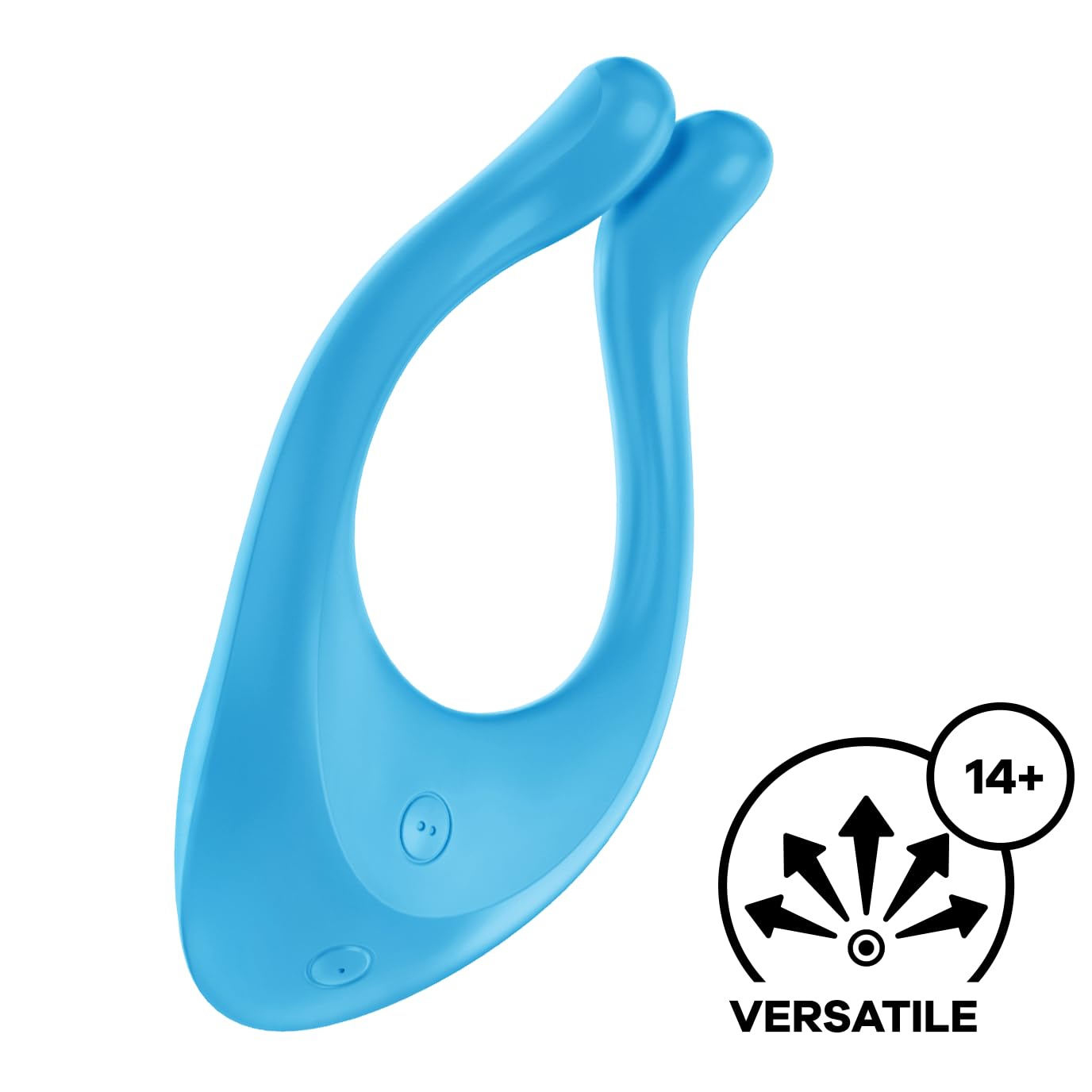 Satisfyer Partner Multifun Vibrador Multifunción | Juguetes sexuales potente | 14 Opciones de Uso y 100 Combinaciones Vibratorias | 3 Motores | Juguetes eróticos para Pareja sexuales