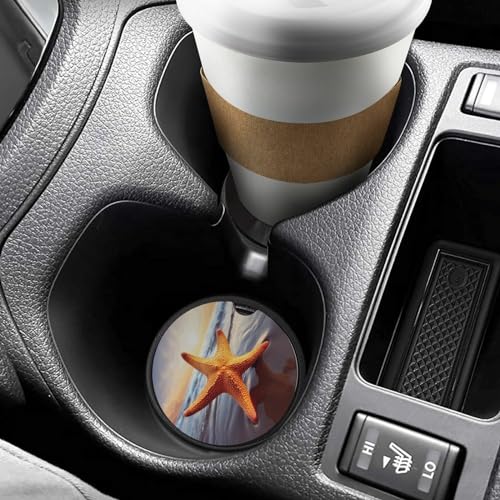 Posavasos para autos decorativos Starfish 2 unidades miniatura 6
