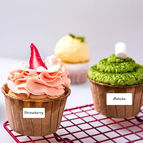 2940 Pcs Matte Small White Labels Stickers Blank Labels Removable Price Tags Labels Stickers for Jars Boxes File Folders Envelopes School Office Kitchen (13 X 9 mm)4