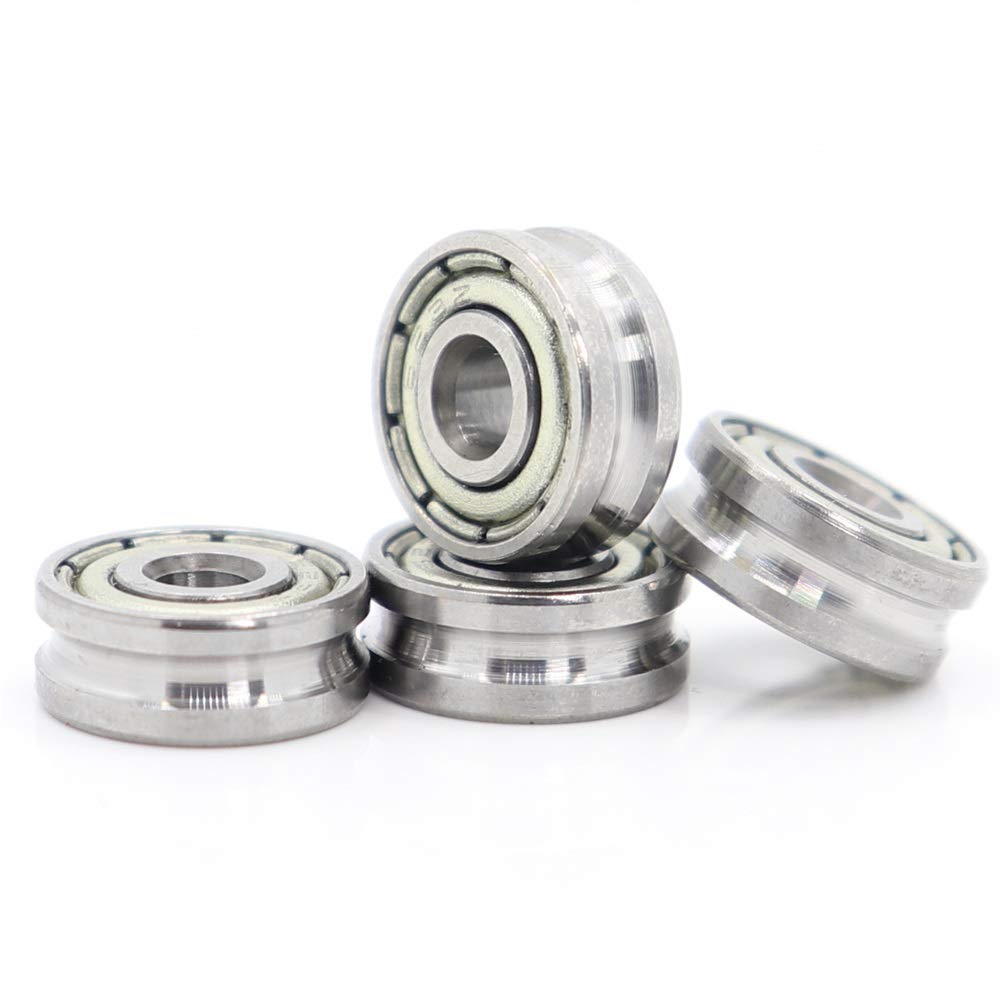 V031004 V rowkowe uszczelnione łożysko kulkowe 3 x 10 x 4 mm łożyska koła pasowego V1/0,4 2/0. prowadnica Rlooer (031004V1 0,4)