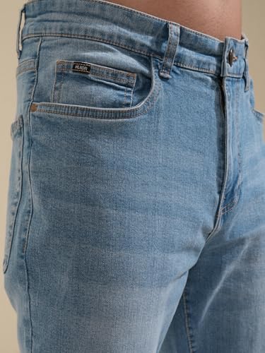 Image of Highlander Men's Straight Fit Jeans | Stretchable | Everyday Comfort & Style| Jeans for Man