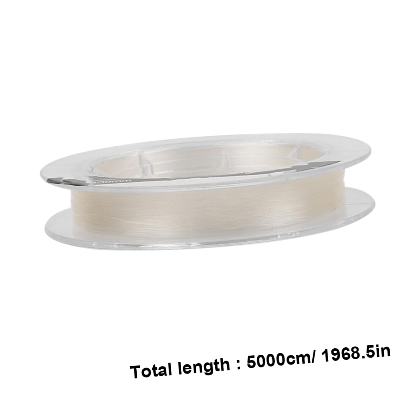 Anneome 1roll High Toughness Fishing Line Carbon Fiber Wire Wear-Resistant Outdoor Fishing Supply Minimal Stretch Strong Tension for Easy Knot Tying and Performance