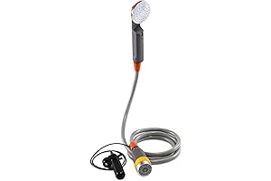 Ivation USB-Powered Portable Camping Shower: Ultimate Outdoor Hygiene