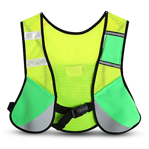 Jaquetas De Ciclismo Masculinas Glomora, Colete Refletivo Esportivo Noturno Multifuncional, Disponív