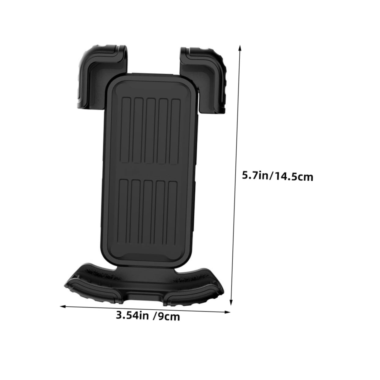 Uonlytech 4pièces Support De Téléphone pour Guidon De Et Vélo Support Antivibrations avec Fonction Antidérapante pour Navigation Cyclisme pour Smartphones Installation