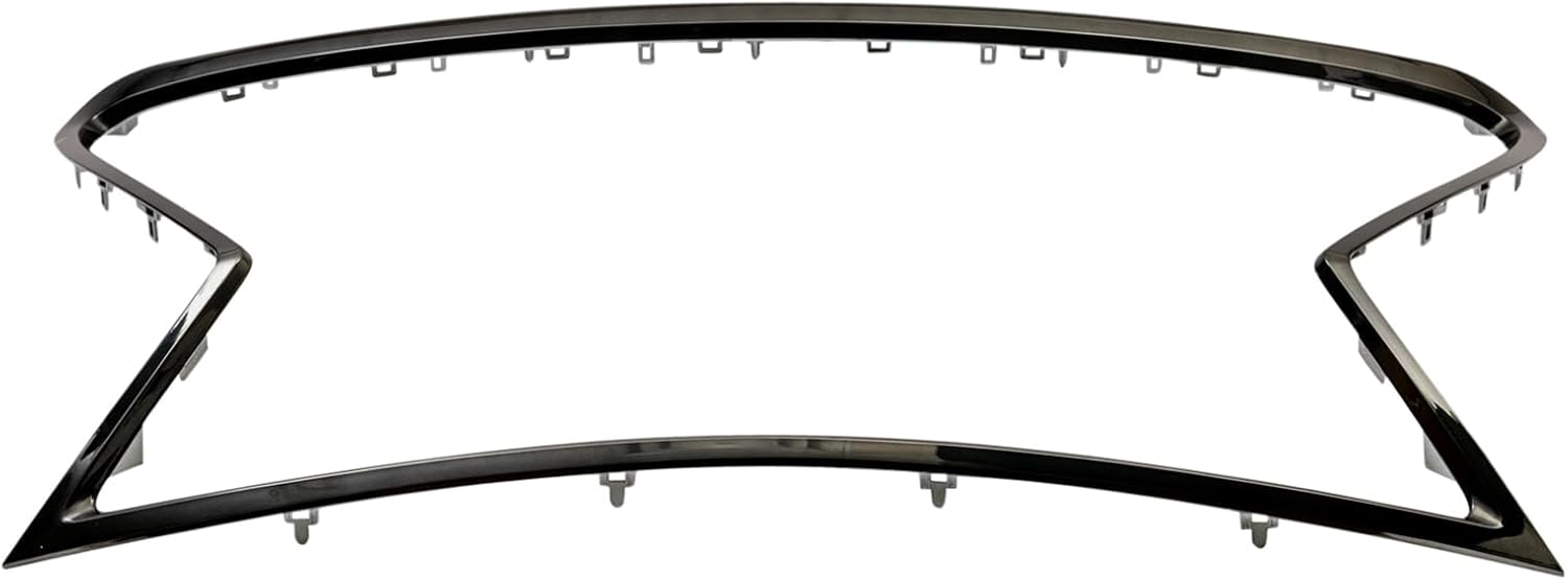 TRQ Grille Trim Molding Compatible with 2018-2021 Lexus NX300