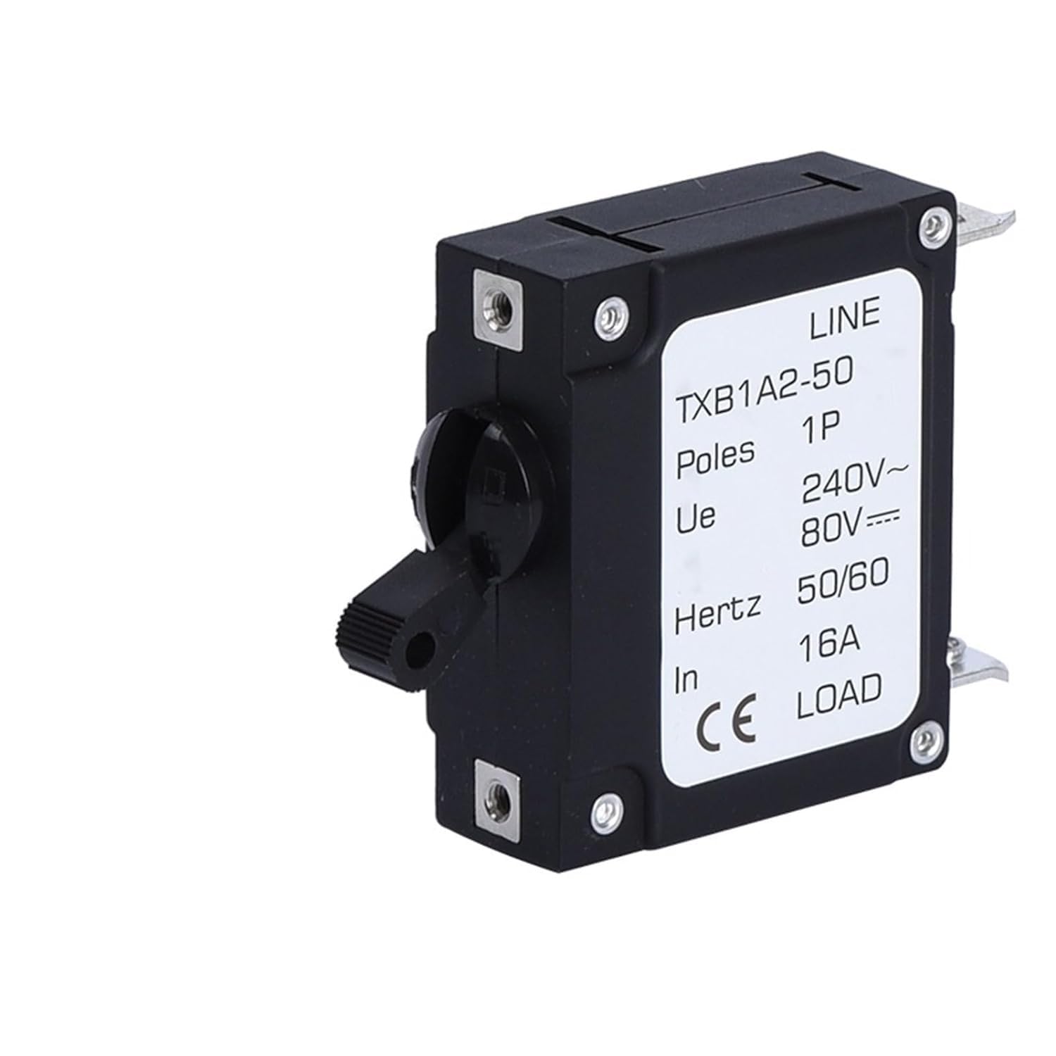 GVBAEPIEO Circuit Breaker Hydraulic Electromagnetic Medical Aviation Precision Equipment Protector MCB(1 Pole,32A)