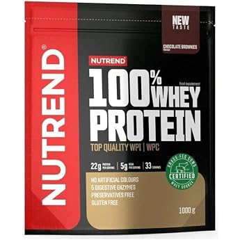 Nutrend - 100% whey protein (chocolate brownies - 1000 gram)