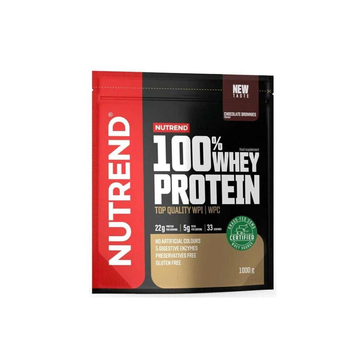 NUTREND Whey Protein - Çikolata Browni, 1000 Gr