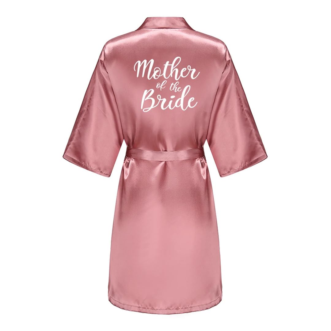 Yeuyyben Accappatoio da donna per damigella d'onore, accappatoio da donna, camicia da notte, kimono corto