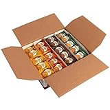 Walker-ss Shortbread Catering Assorted 100 x 25g Variety Biscuit Twin Packs, Golden Oat, Belgian Chocolate, Salted Caramel & Stem Ginger Biscuits