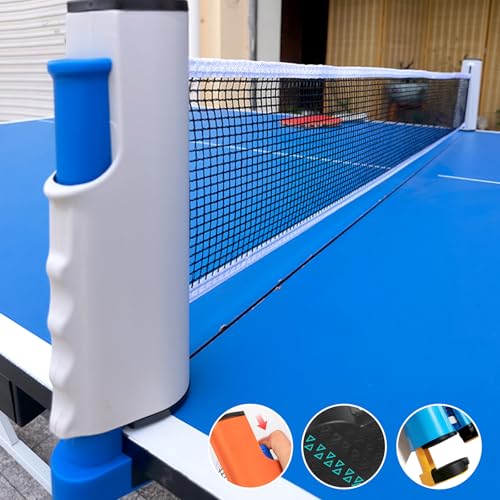 image for Generic Retractable Table Tennis Net - Portable & Adjustable Ping Pong