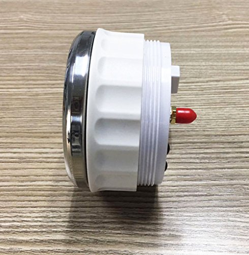 SAMDO Universal Fuel Gauge Digital Fuel Level Gauge Marine Fuel Meter Full Waterproof Signal Adjustable 7 Color Backlight 52mm 12V/24V 0-190ohm, 240-33ohm, 240-30ohm, 0-180ohm, 10-180ohm - Thumbnail 4