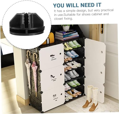 Image of Shoe Rack Multipurpose 5 Shelves Shoe Rack with Zip Door Cover & Side Pockets, Multiuse Wide Shelve,Rack for Footwear, Toys, Clothes (White Black, 12-Layer)