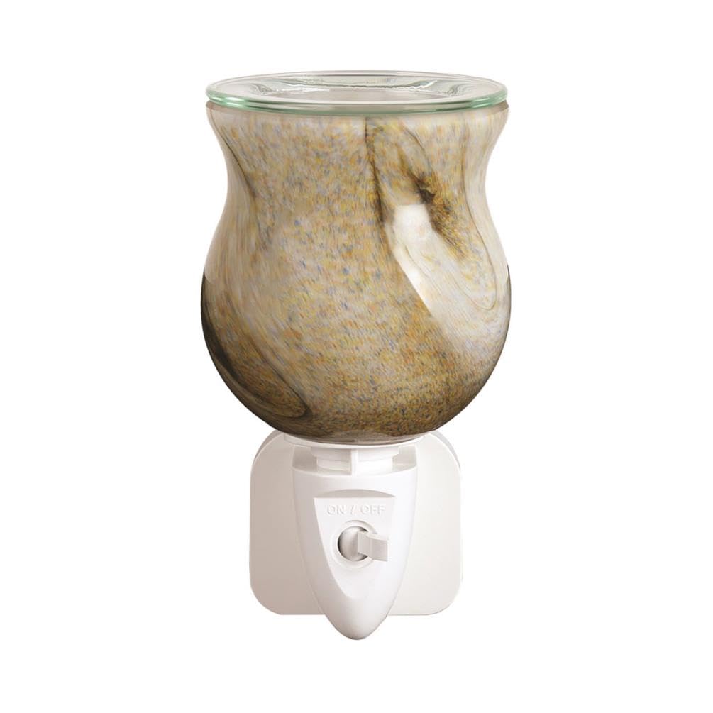Aroma Electric Plug In Wax Melter 12Cm Natural Swirl from B&Q