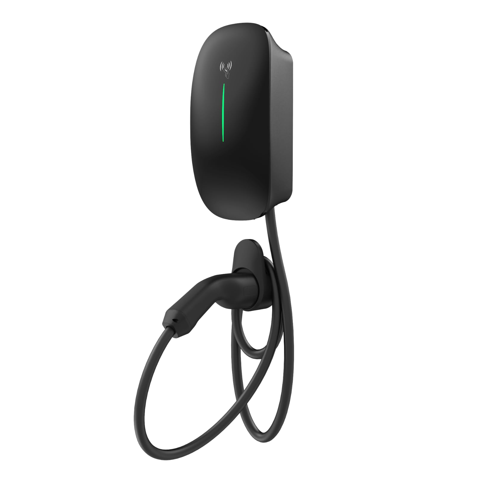 22 kW Wallbox Ladestation | Typ 2 Ladekabel 7m | WLAN, LAN & 4G | 6 mA DC-Fehlerstromschutz | App-Steuerung & 4 RFID-Karten | Schwarz | OCPP 1.6 & 2.0 | Lastmanagementfähig (11 kW(5m Kabel))