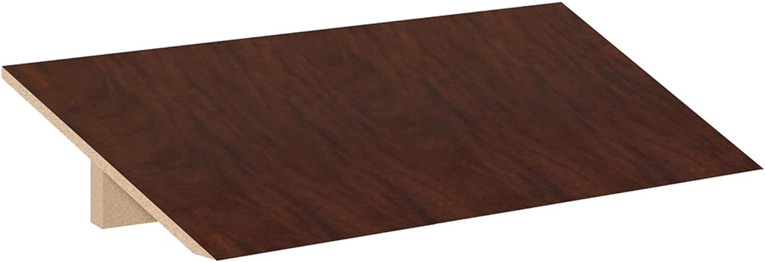 Salsbury Industries Sloping Hood - for 15 Inch Deep Designer Locker - 3 Wide - Mahogany